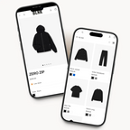 BLNK mobile product listing preview for streetwear brands