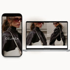 Celinea homepage preview for a modern fashion brand