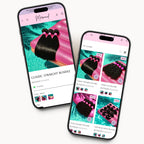 Mermaid mobile product listing preview for hair and beauty brands