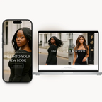 Oh My homepage preview for a luxury clothing brand