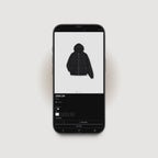 NTRL Shopify product page demo for dark fashion brands
